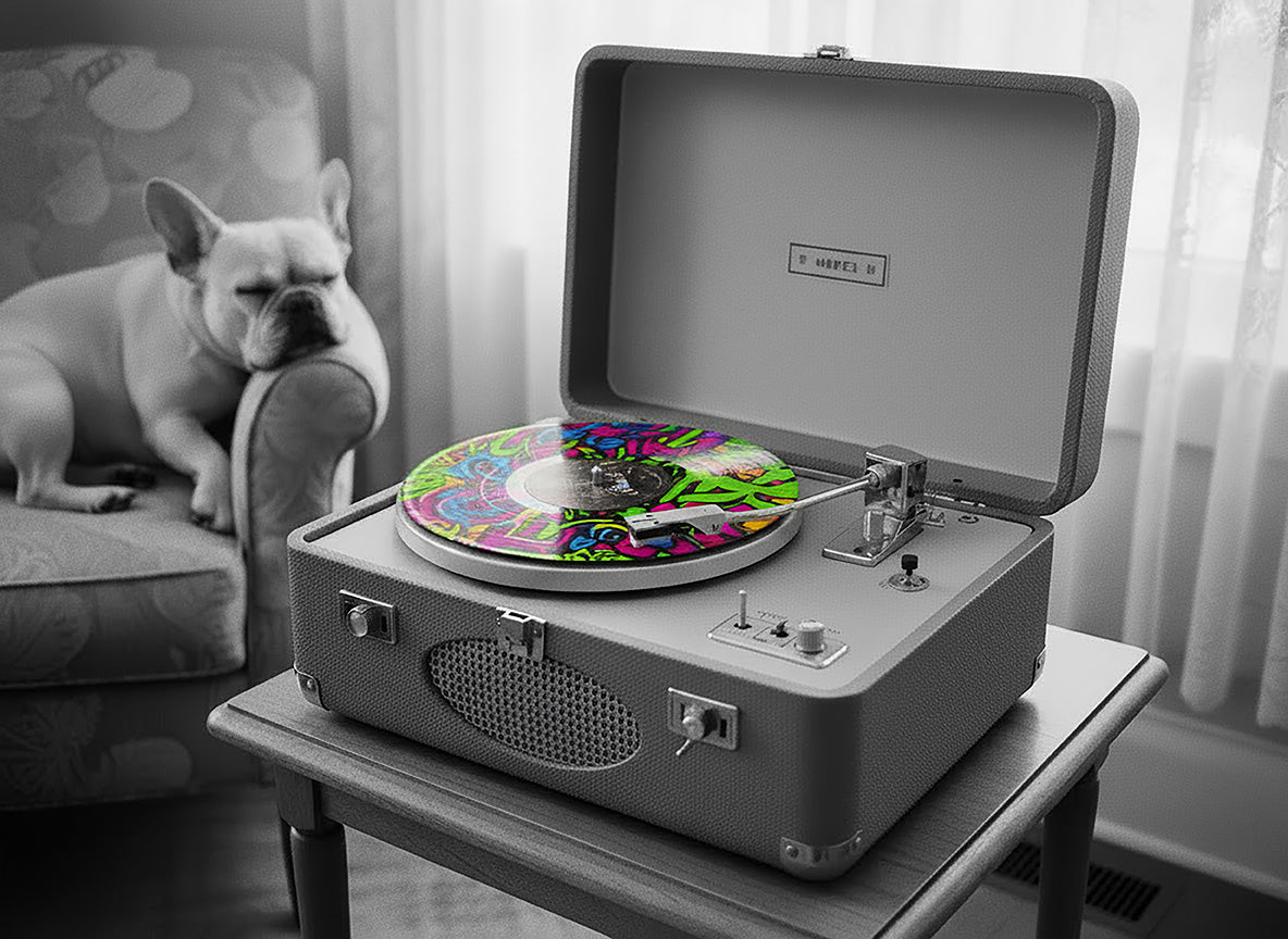 Frenchie custom printed cotton T-shirt