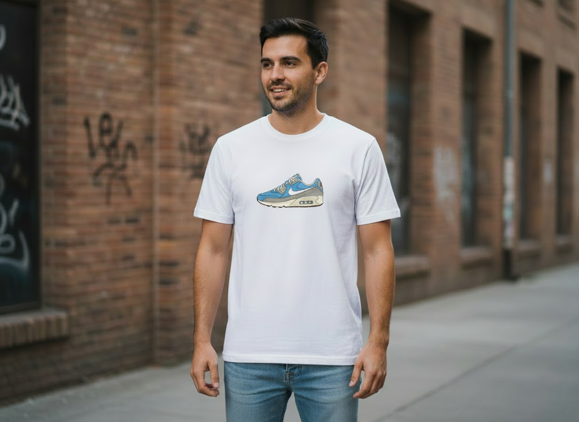 Max short sleeved cotton T-shirt